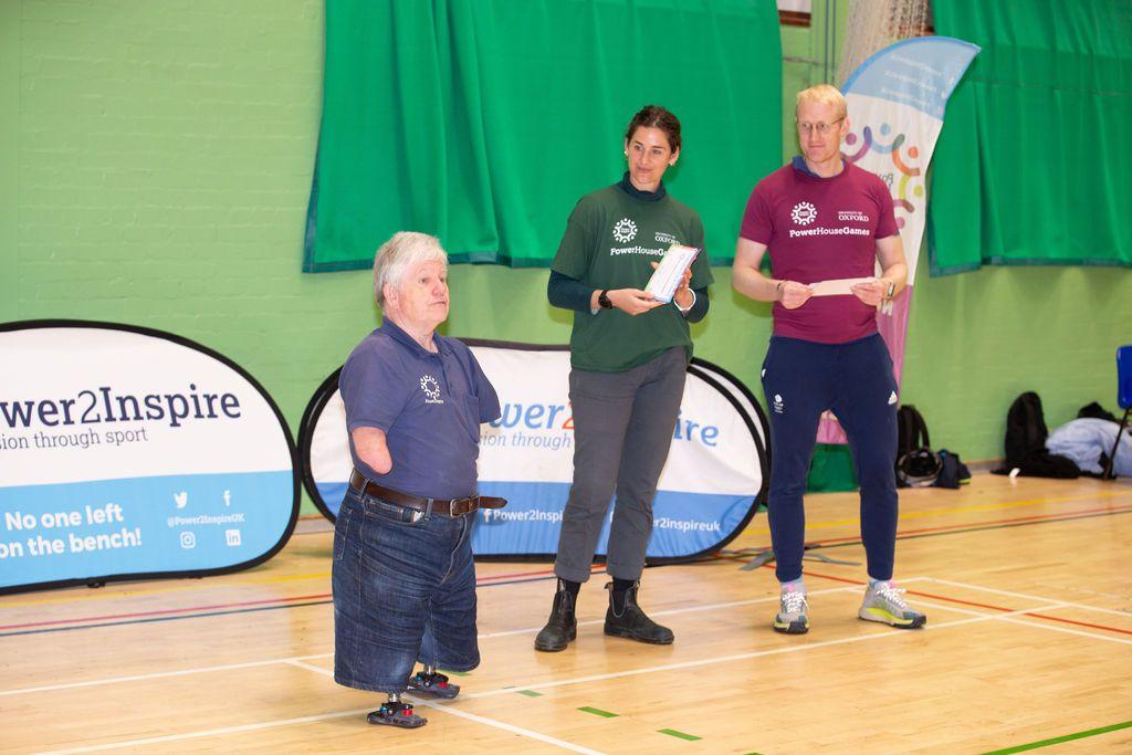 Leaders of the games standing speaking