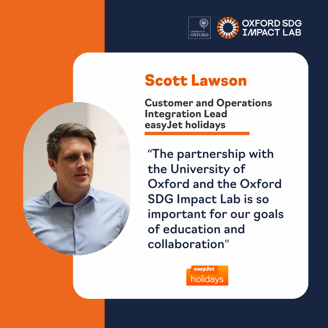 Scott Lawson, easyJet holidays, partnership quote