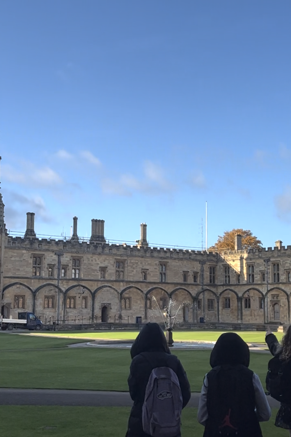 Oxford Sports Leaders workshop - tour of Christchurch College