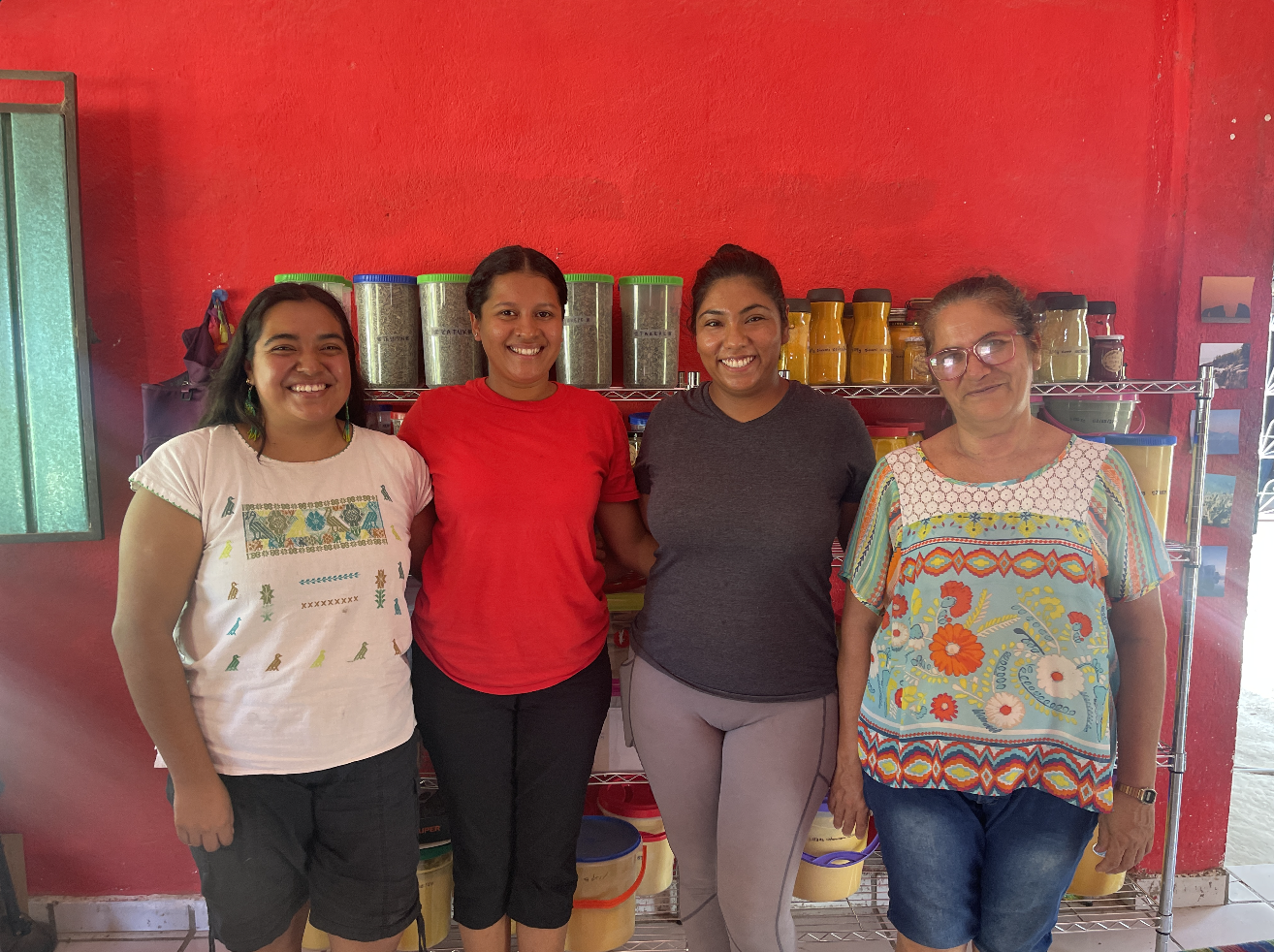 Group of female workers