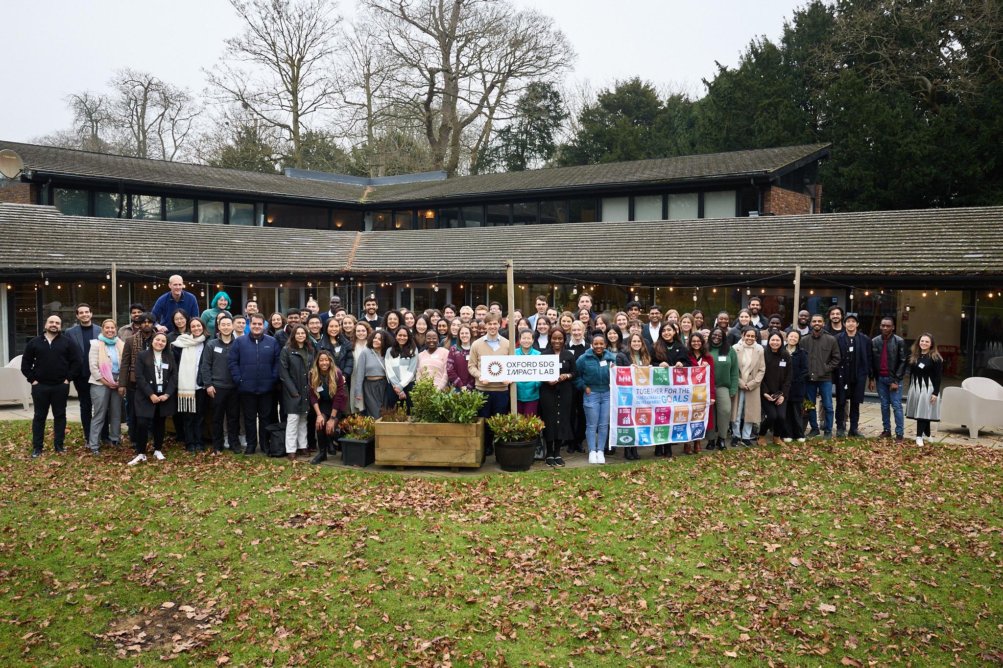 Oxford SDG Impact Lab_2025 Lab Fellows.Induction Day. 18.01.2025.GardenHouse